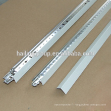 Grille de plafond suspendue en aluminium de haute qualité adaptée aux besoins du client